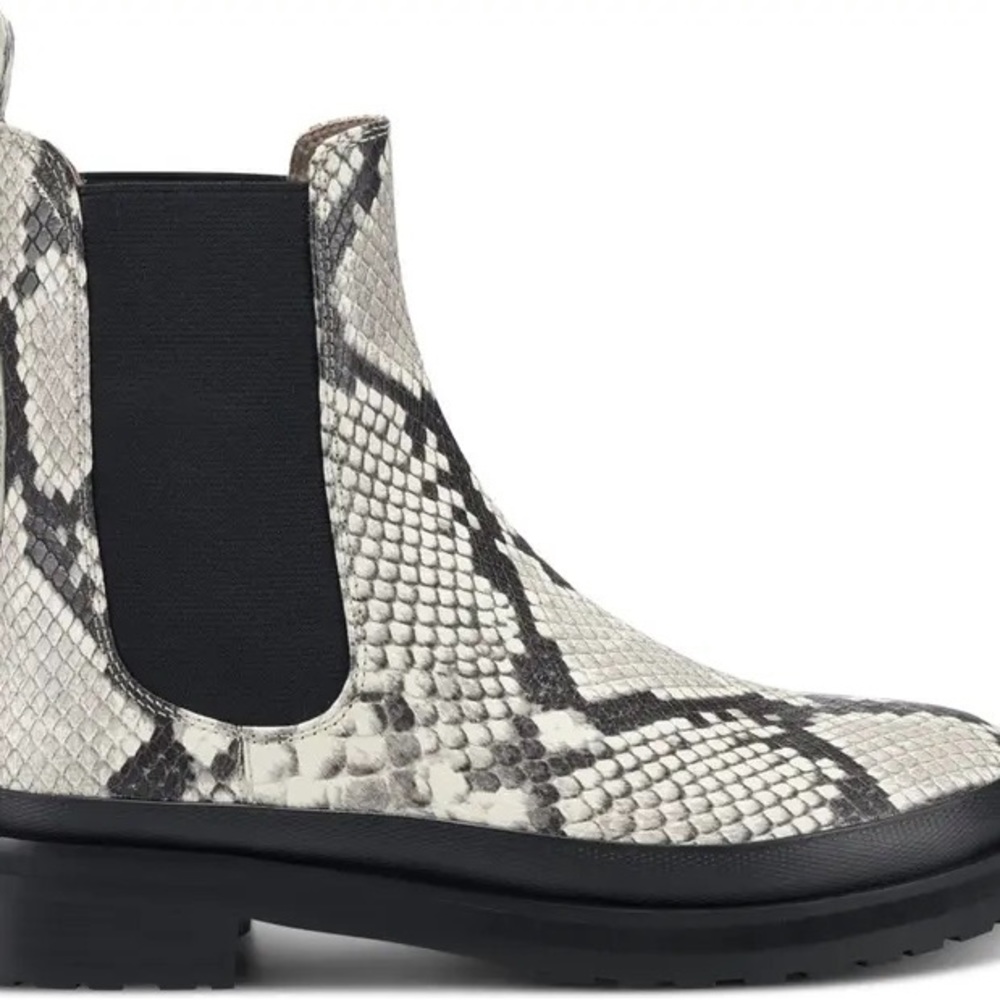 Aerosoles Camila chelsea boot in snakeskin leather women’s sz 8 brand new - Picture 5 of 9